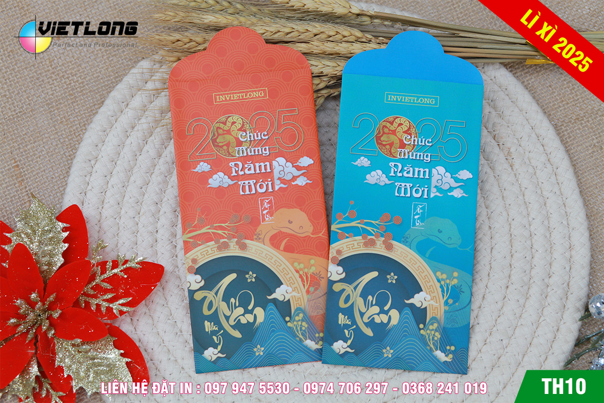 Mẫu lì xì 2025 TH10