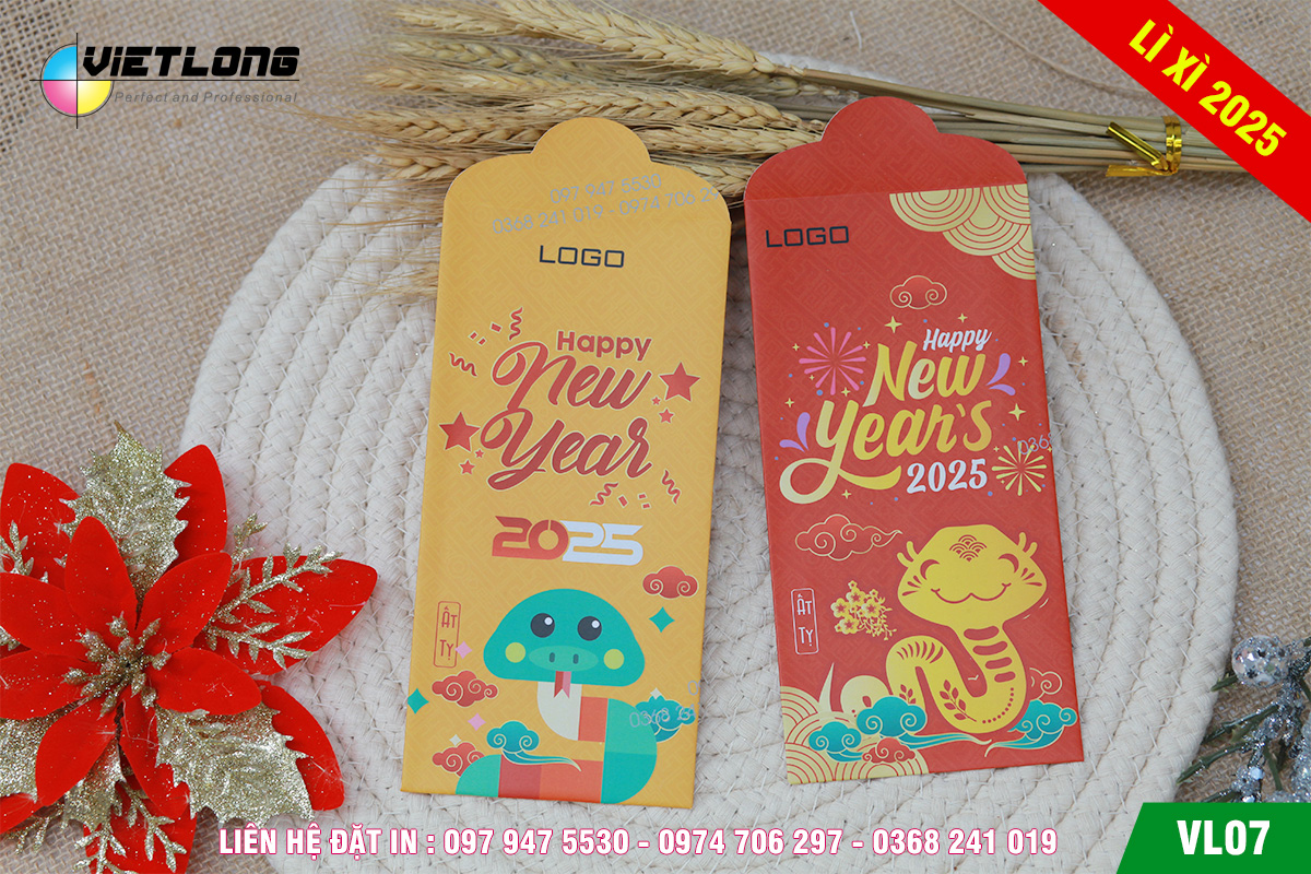 Mẫu lì xì 2025 VL07