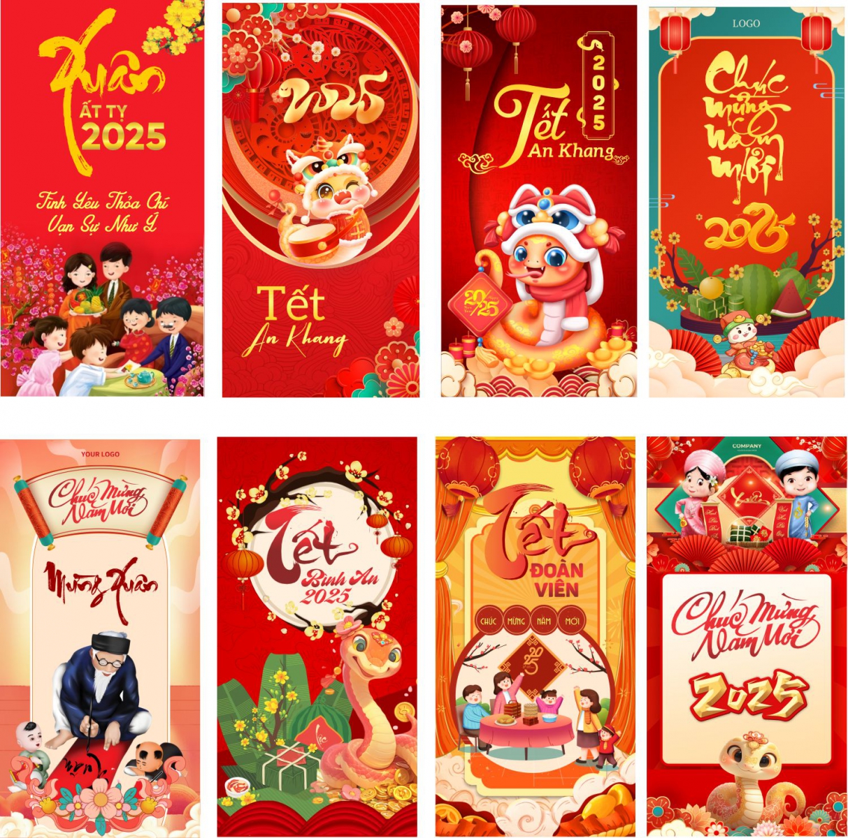 Lì xì 2025 file corel tổng hợp 