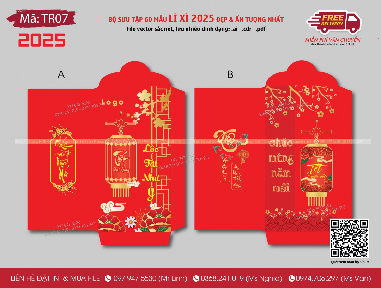 In lì xì tại hà Nội