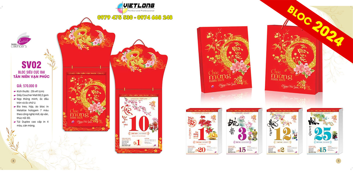 Bloc siêu cực đại 2024 tặng nhân viên, đối tác