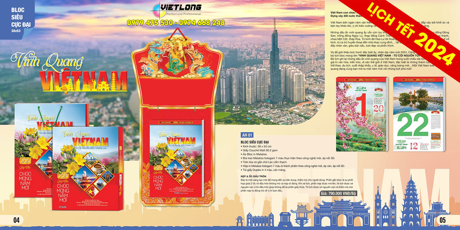 Bloc 2024 siêu to khổng lồ - Vinh quang việt nam