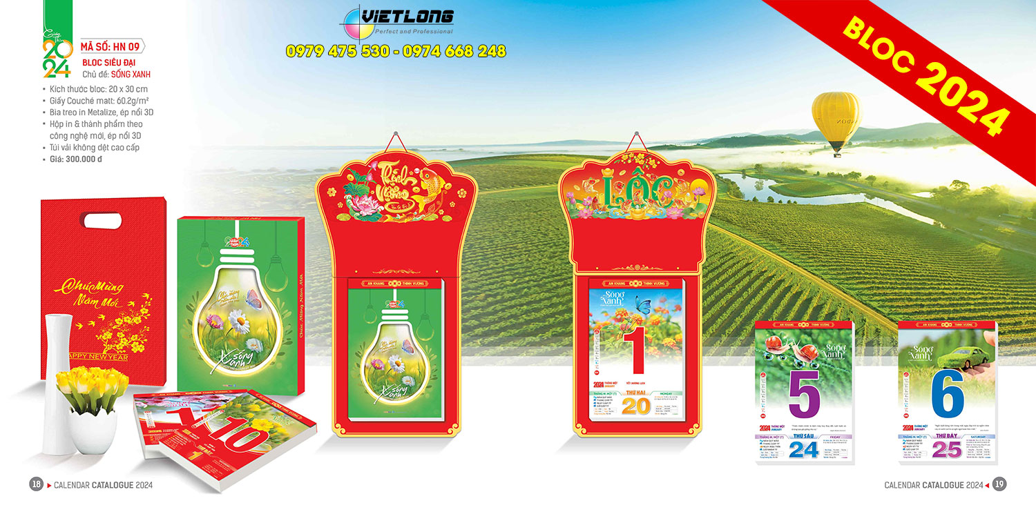 Bloc 2024 siêu đại cuộc sống xanh