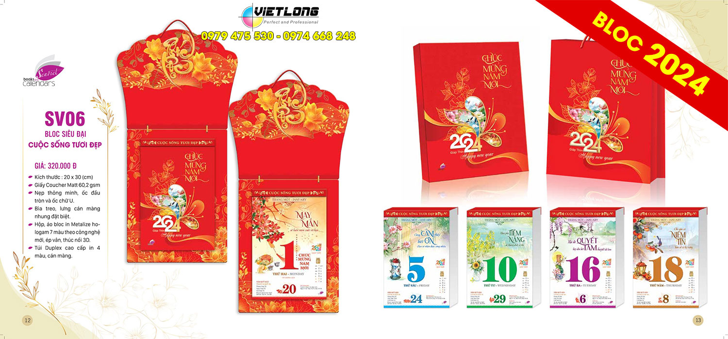 Mẫu bloc 20x30 cuộc sống tươi đẹp 2024