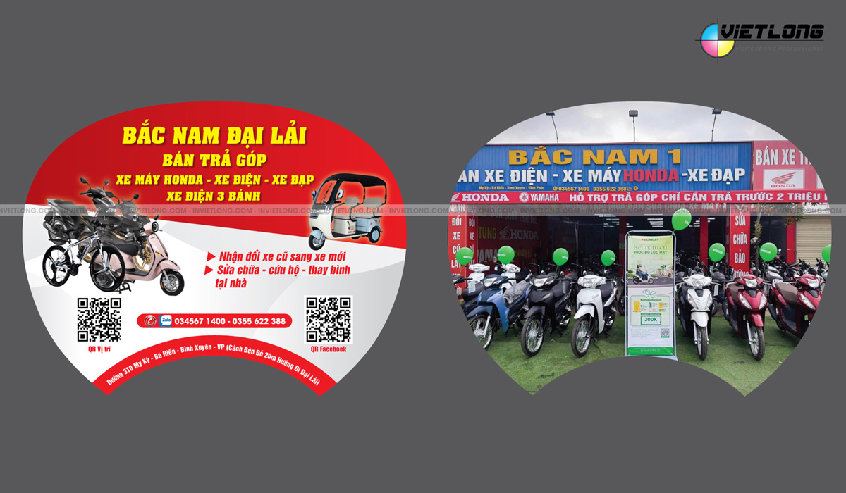 Quạt nhựa quảng cáo khuyến mại xe điện