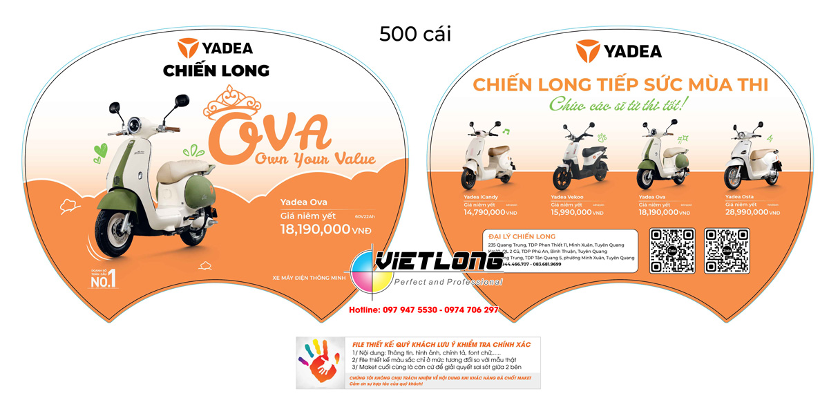 Quạt tiếp sức mùa thi Yadea