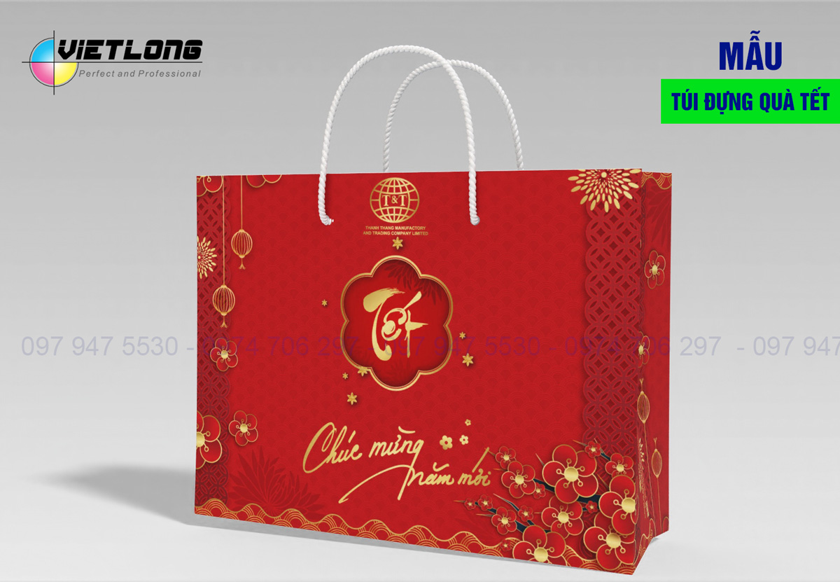 In túi quà Tết đẹp và rẻ Hà Nội