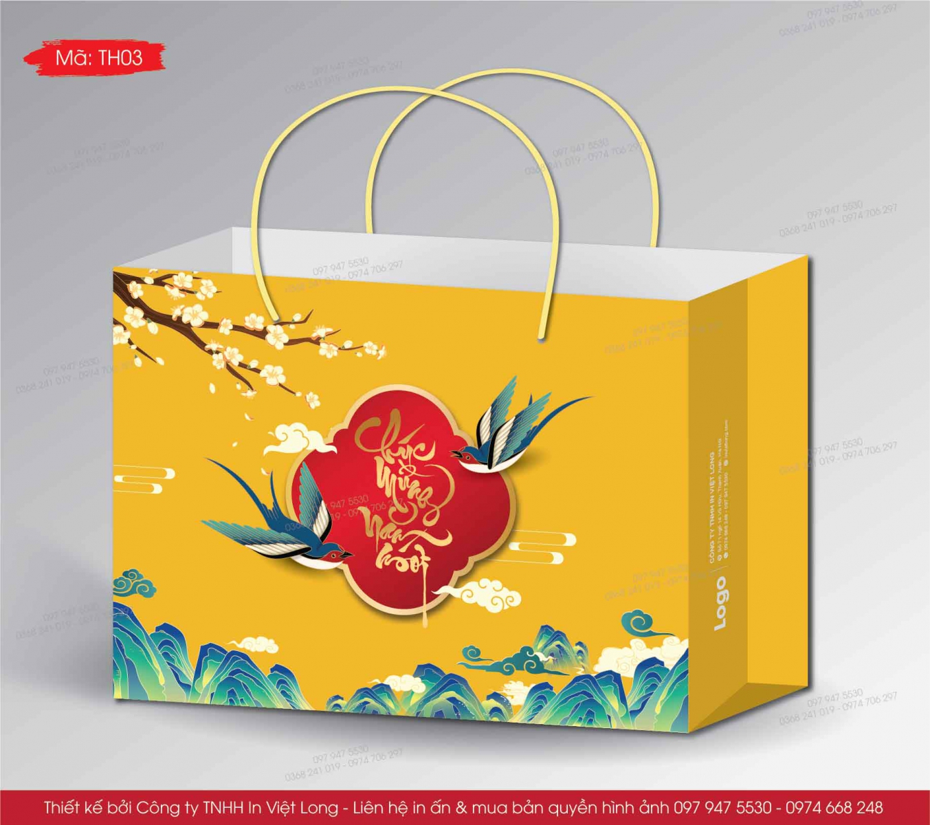 In túi quà Tết nhanh Hà Nội