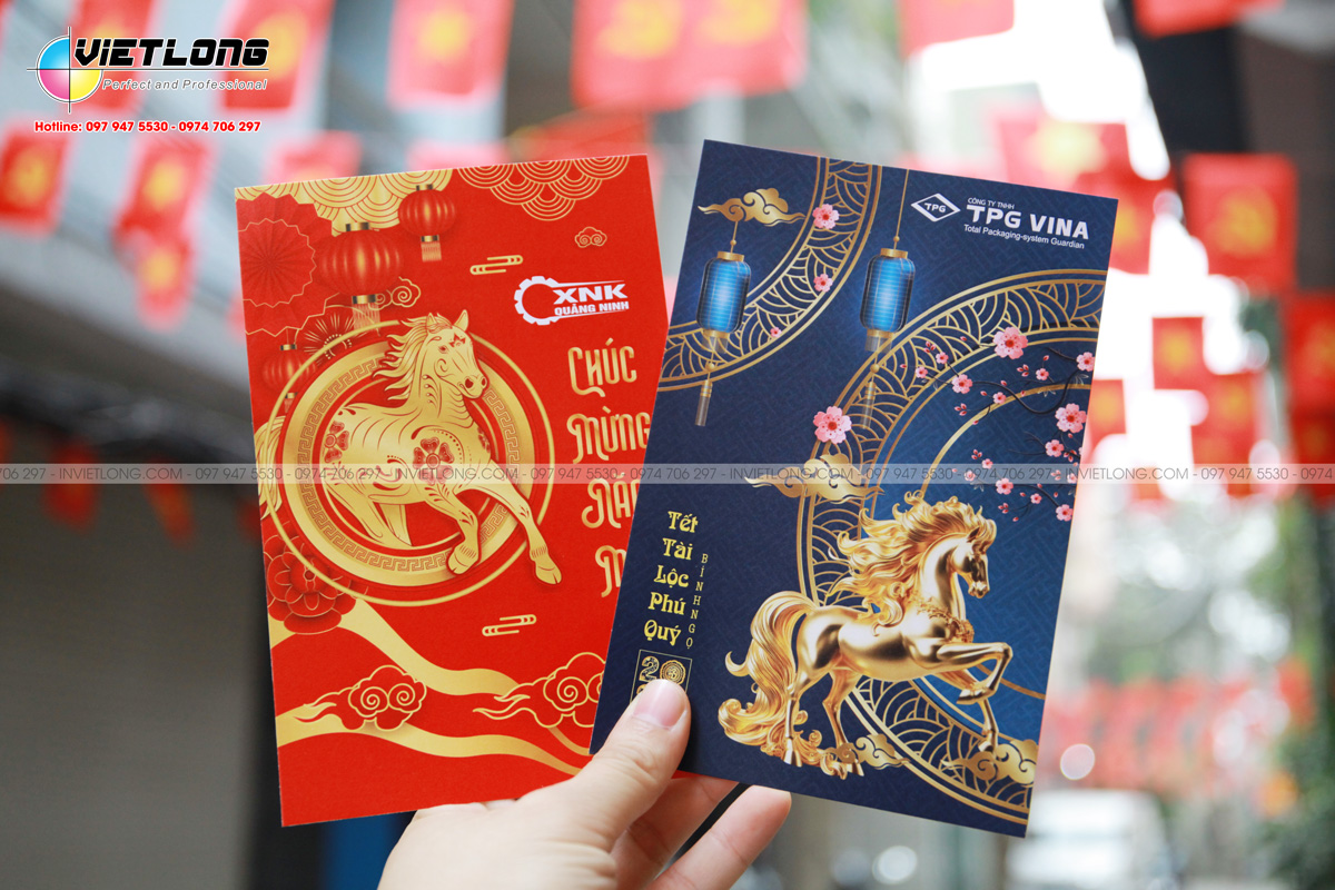 in thiệp chúc tết đối tác khách hàng 2026