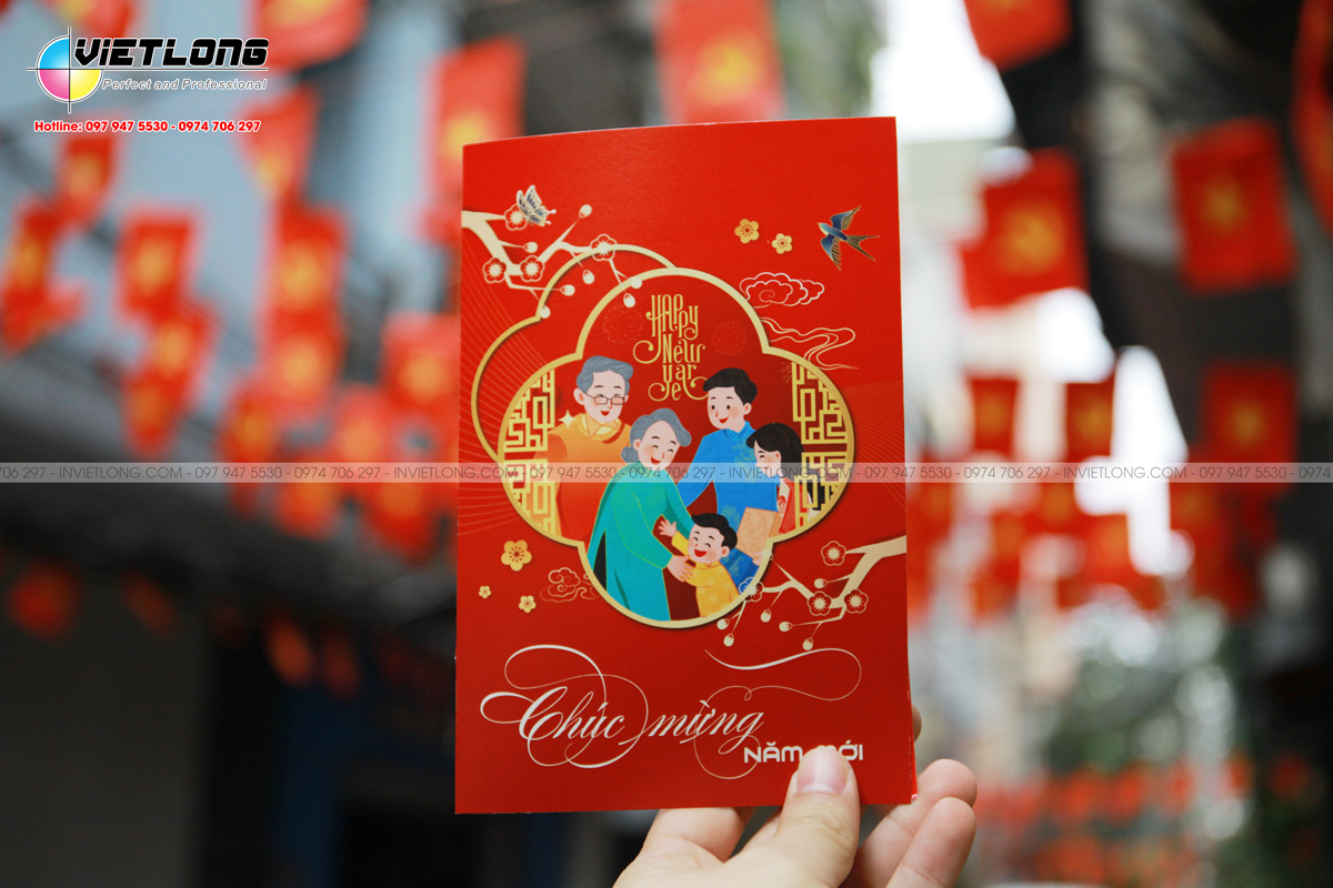 Bộ sưu tập mẫu thiệp chúc Tết đồ sộ