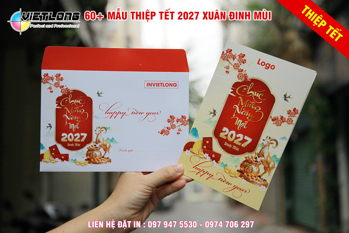 THiệp chúc Tết 2027 đẹp rẻ