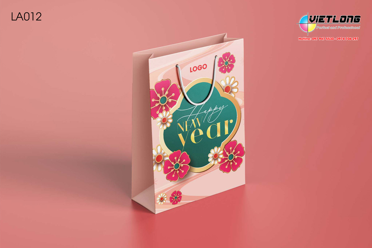 Thiết kế túi giấy đựng quà Tết