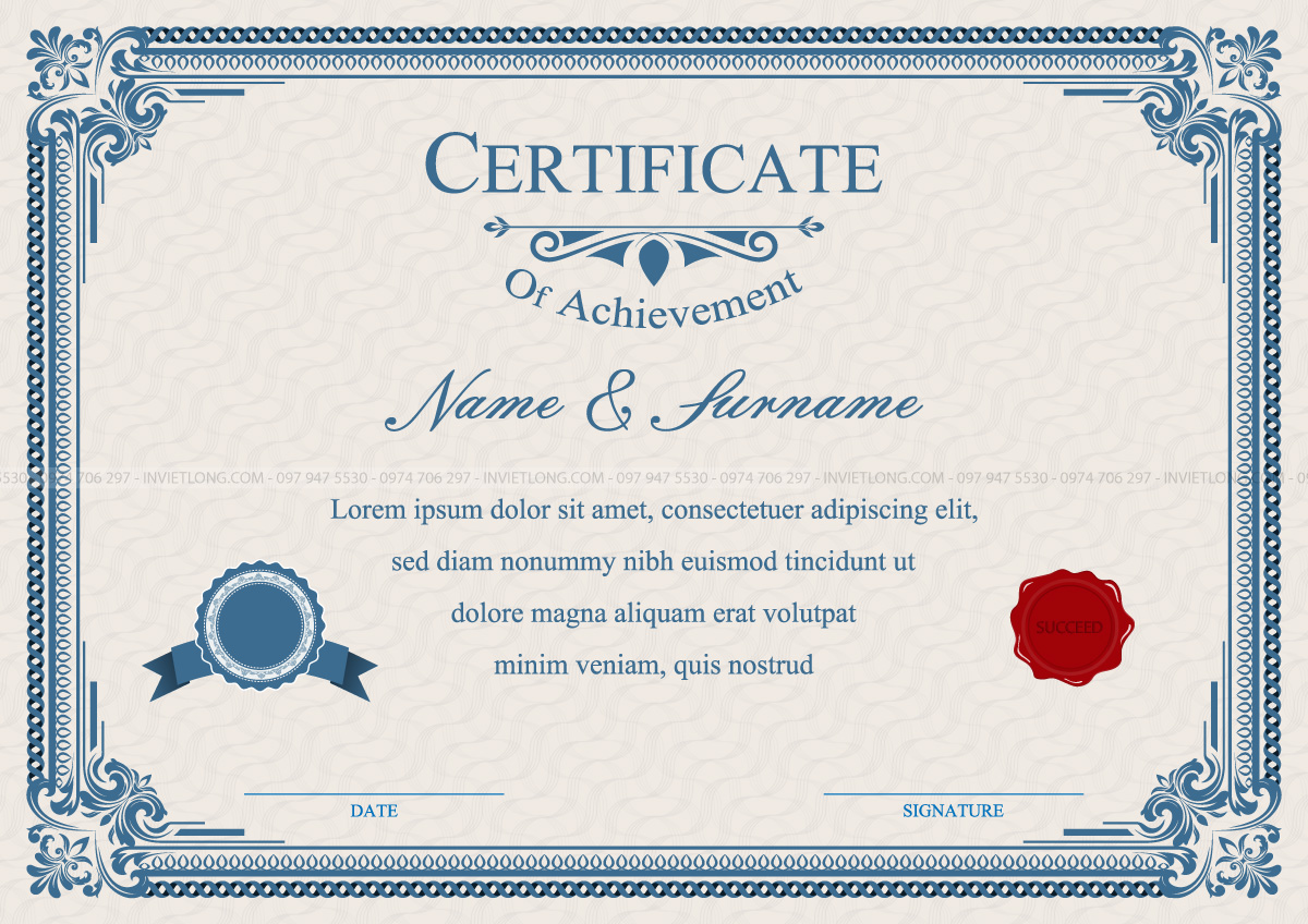 Mẫu giấy khen thưởng nhân viên xuất sắc