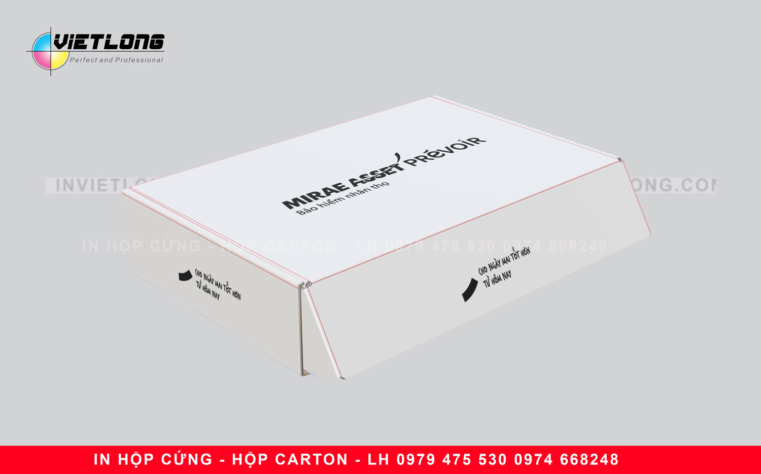 In hộp bồi carton đựng giày dép quần áo