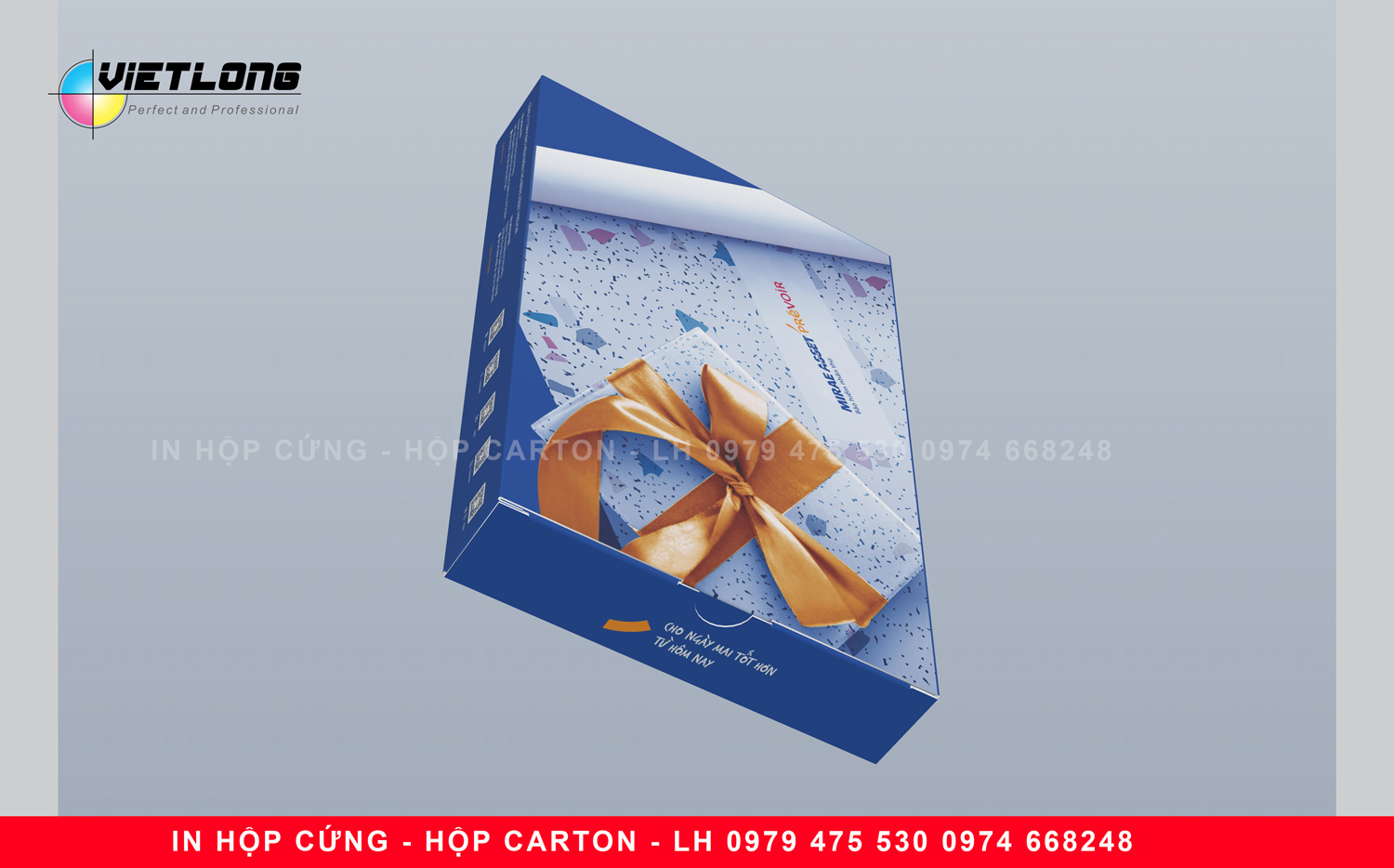 in hộp quà tặng bồi carton cứng cáp