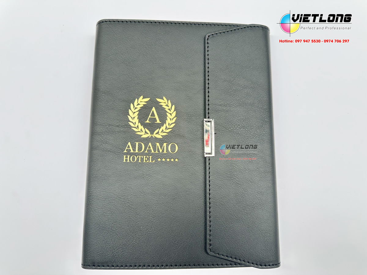 In sổ bìa da Hà Nội