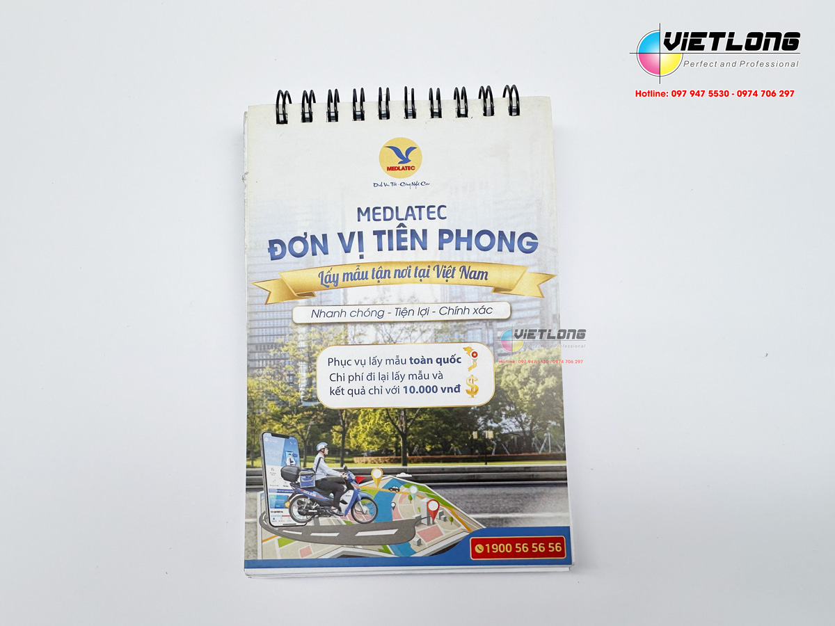 In sổ ghi chú cỡ nhỏ A6
