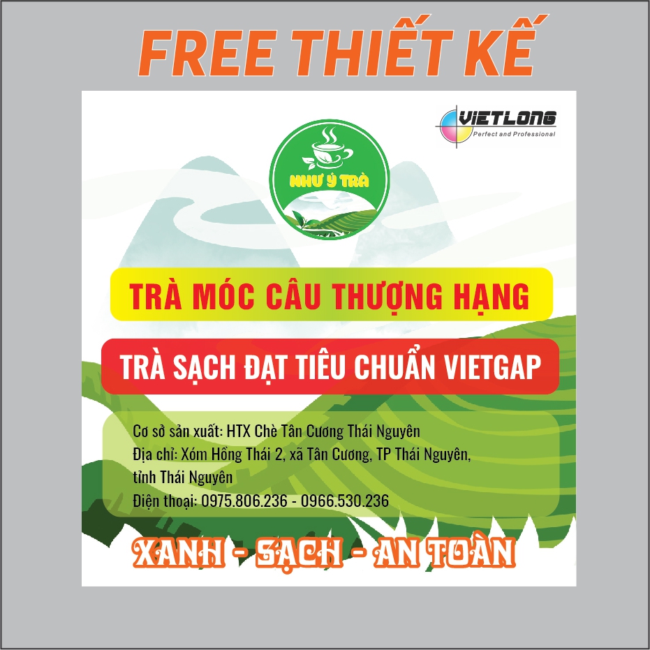 Mẫu decal dán chai đẹp