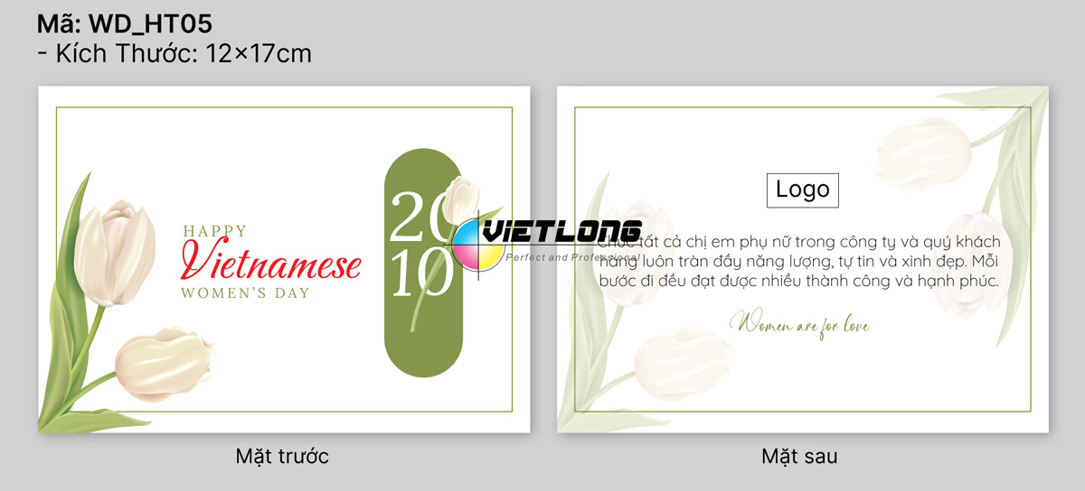 Thiệp 20-10 ấn tượng
