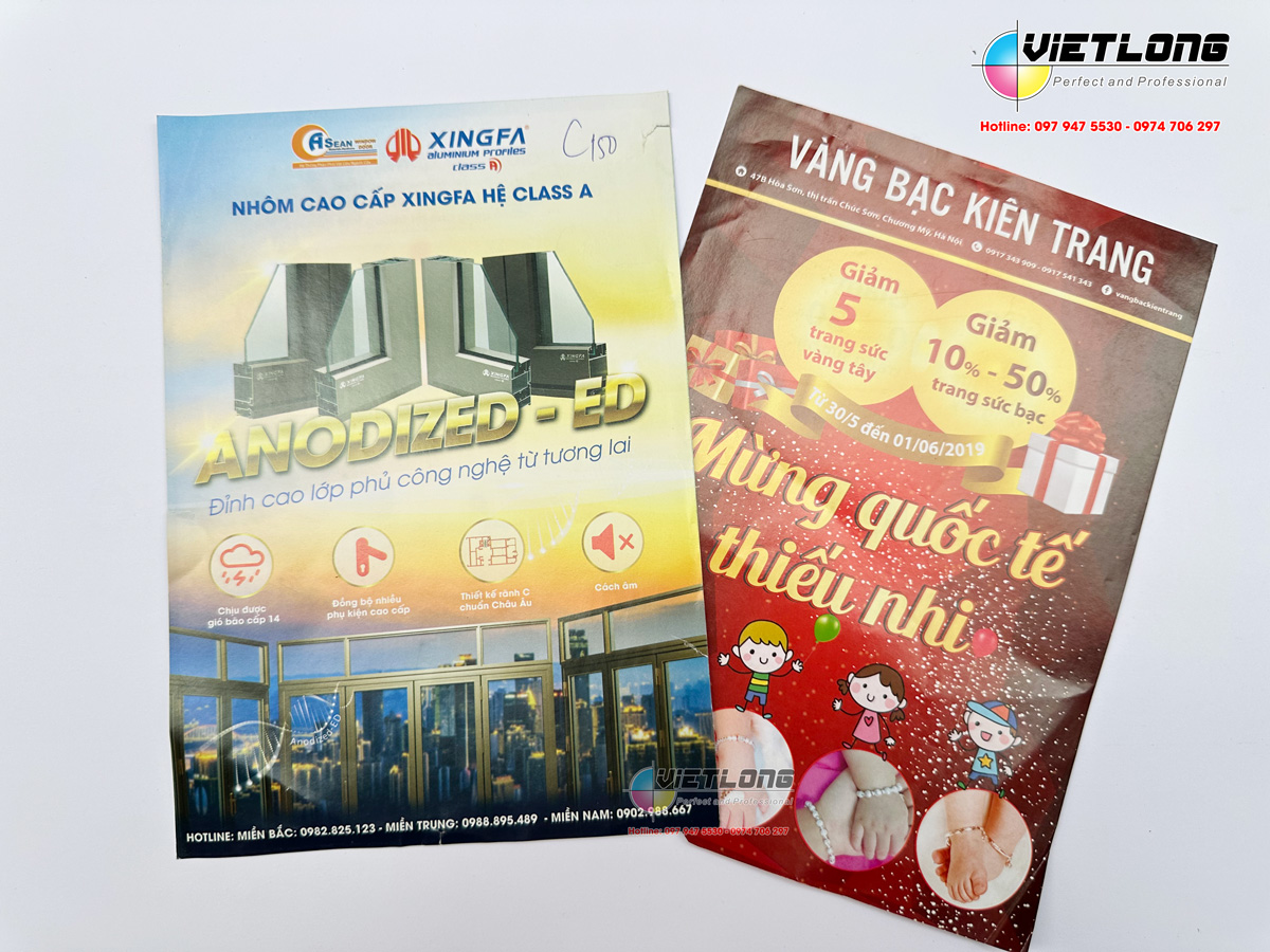 Thiết kế và in tờ rơi chuyên nghiệp