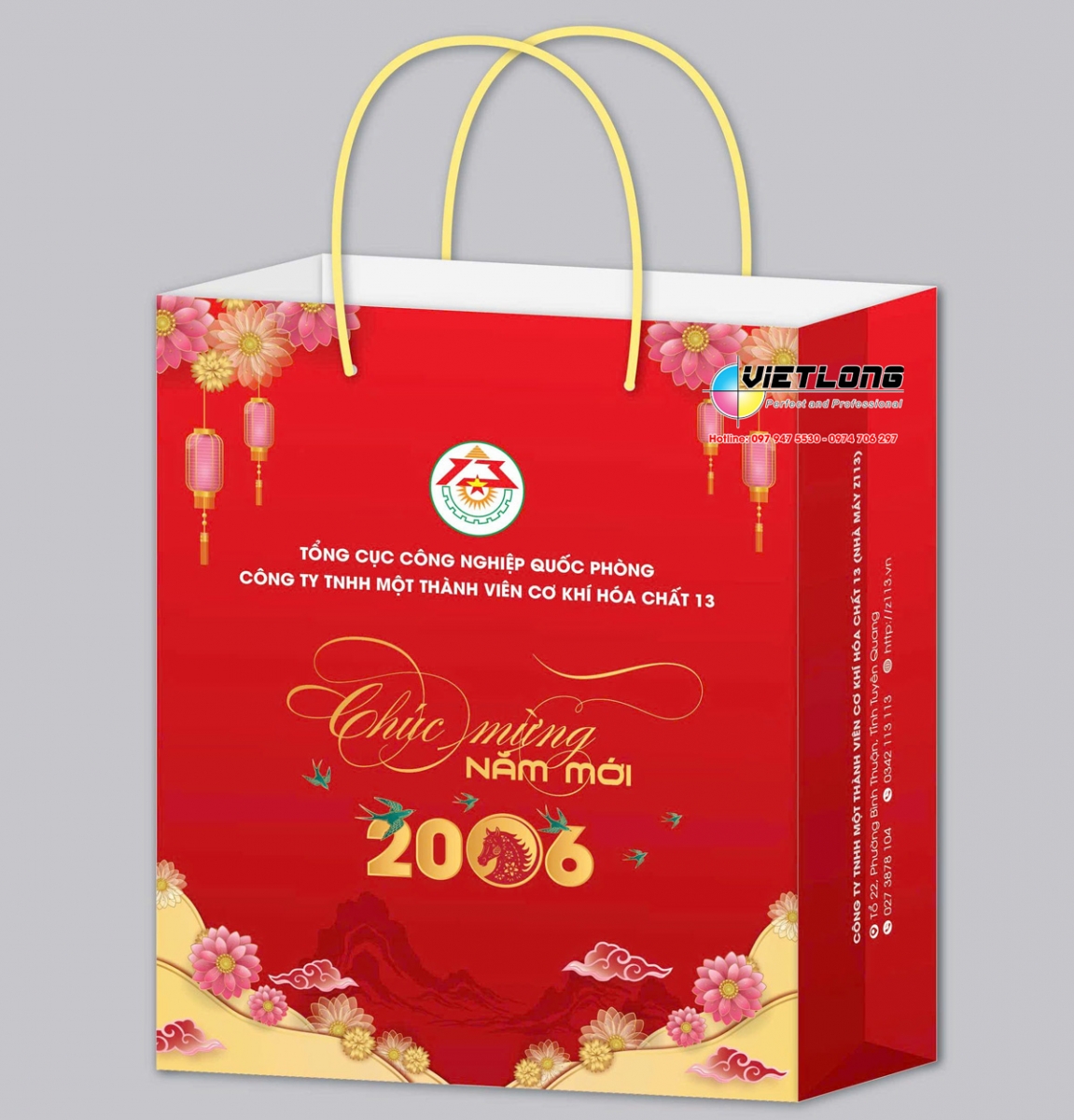 Túi đựng quà Tết đẹp