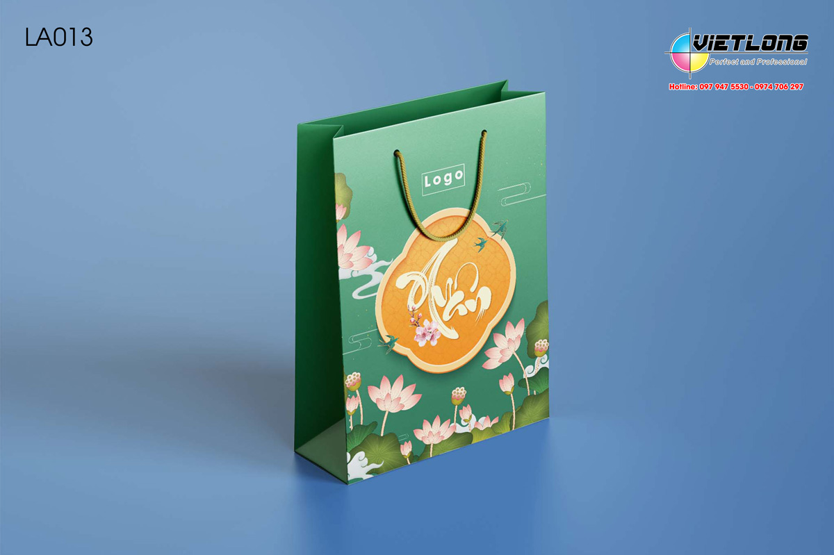 Túi giấy đựng quà tết đẹp ấn tượng